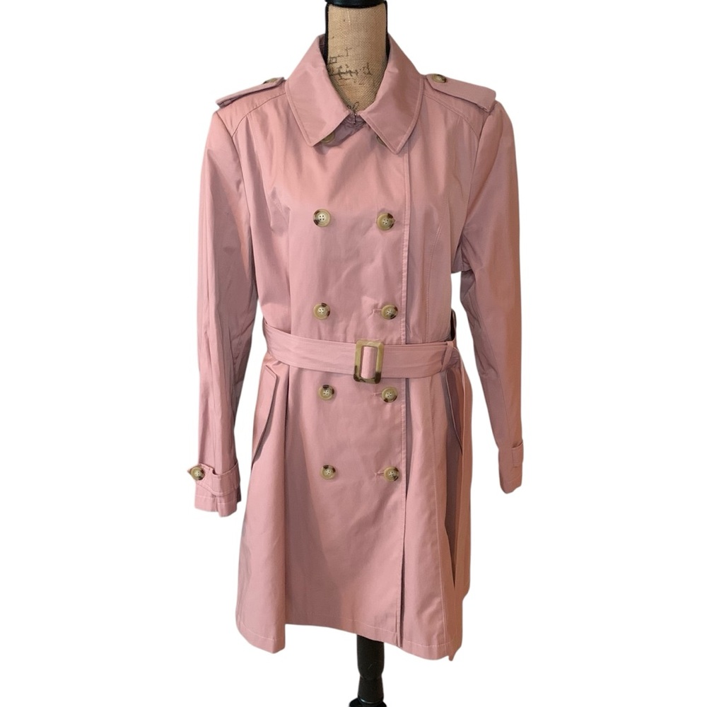 Ralph Lauren Pink Trench Coat